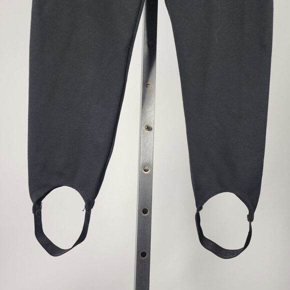 Calvin Klein Black Stirrup Leggings Size L - Picture 4 of 7